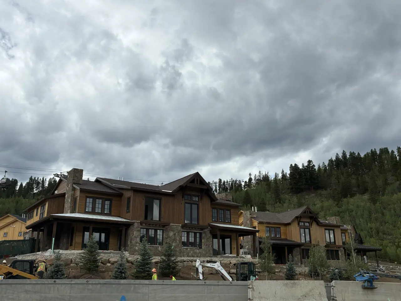 The Independence Townhomes complex, a collection of 16 three- to five-bedroom homes near Park Avenue off of Colorado Highway 9.